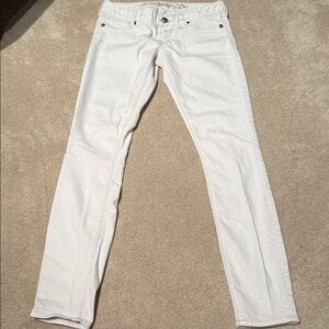 Express Women's White Skinny Jeans